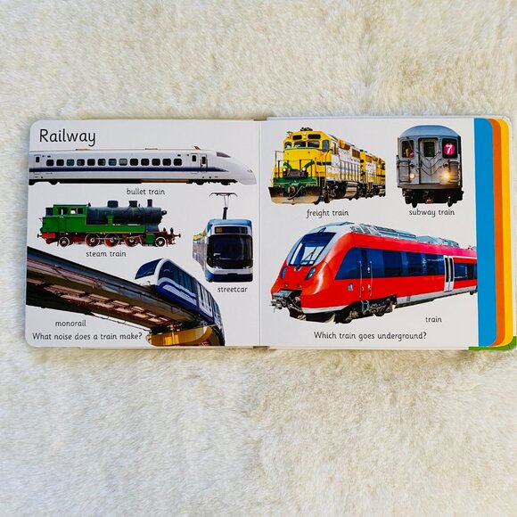 Construction Hardcover books "My Little Book of Trucks" and "Noisy Digger" - Picture 6 of 12